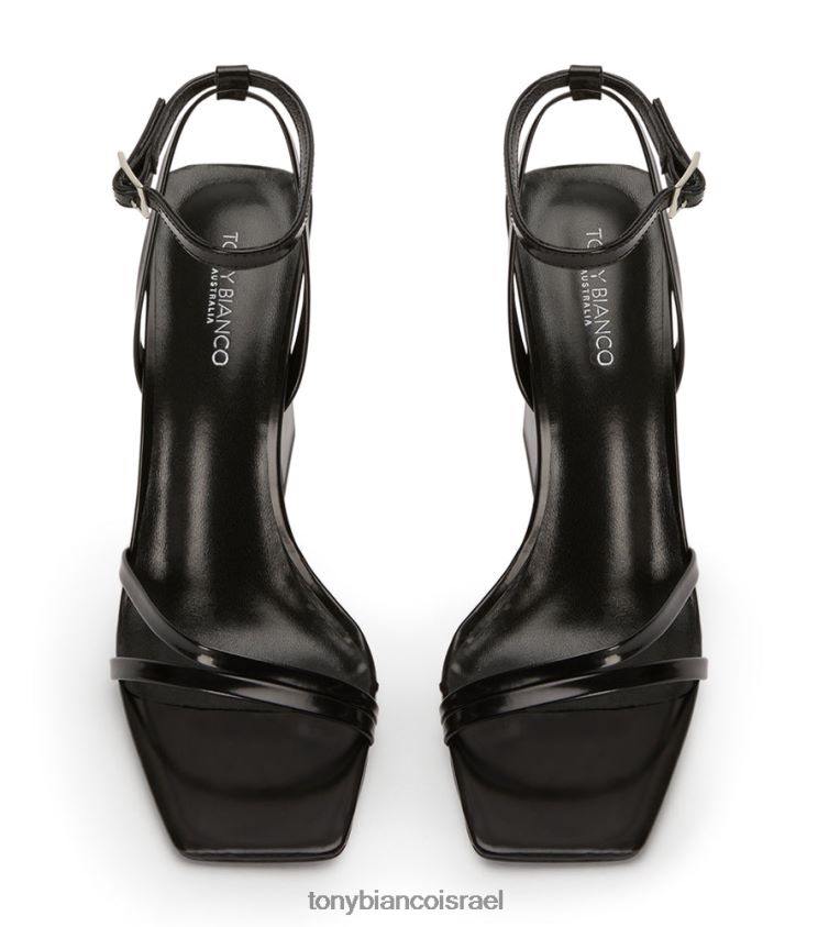 נעלי עקב בלוק | נשים שחור היי ברק Tony Bianco nix עקבים 8BNR8T222